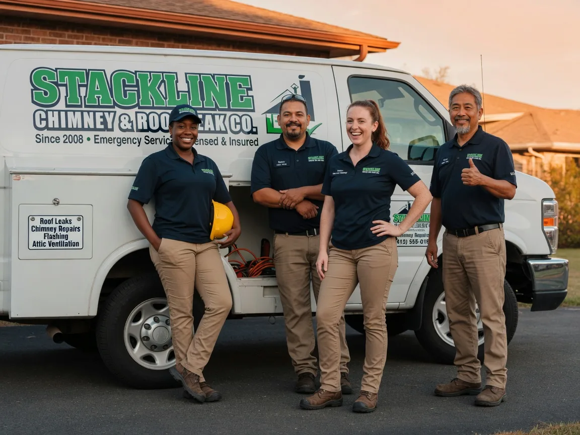 Chimney flashing repair company in Mentone, CA